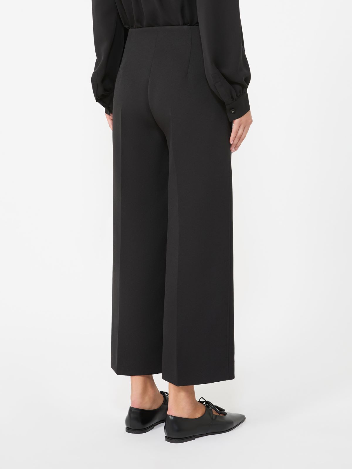노벨라 폴리 팬츠 - BLACK - Max Mara - 4