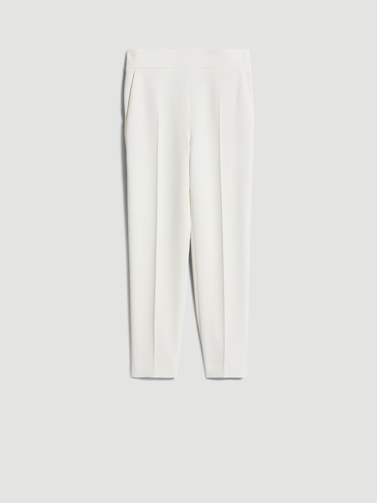 Stretch-cady trousers + SILK - Max Mara