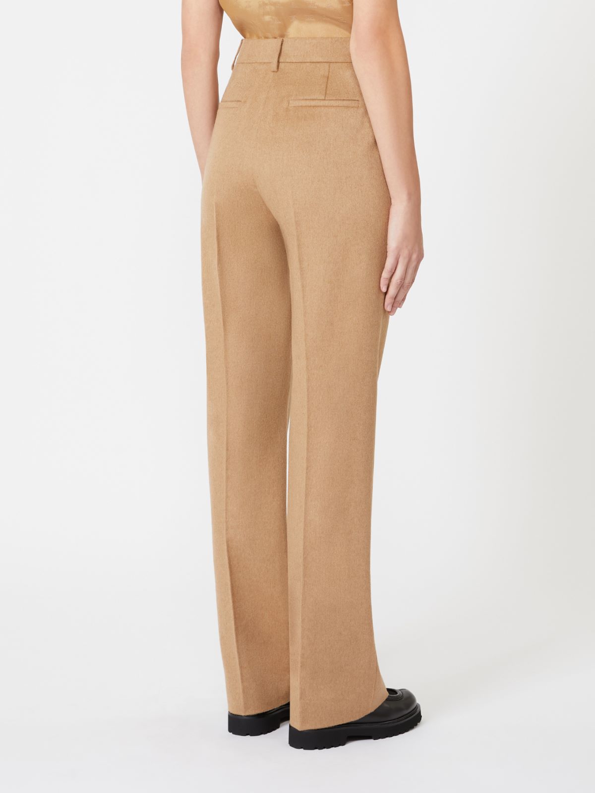 Pantalón masculino de camello - CAMEL - Max Mara - 3