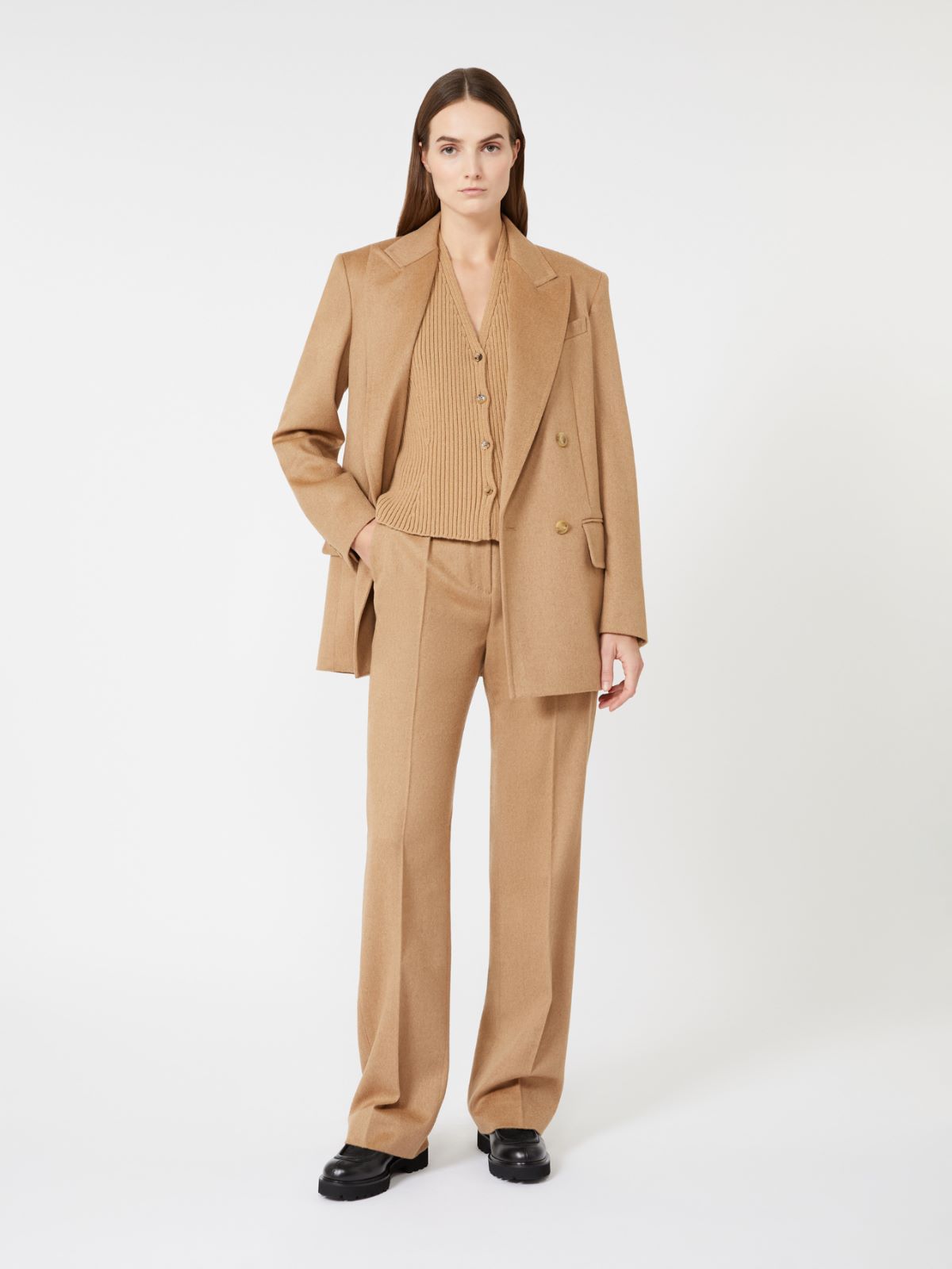 Pantalón masculino de camello - CAMEL - Max Mara