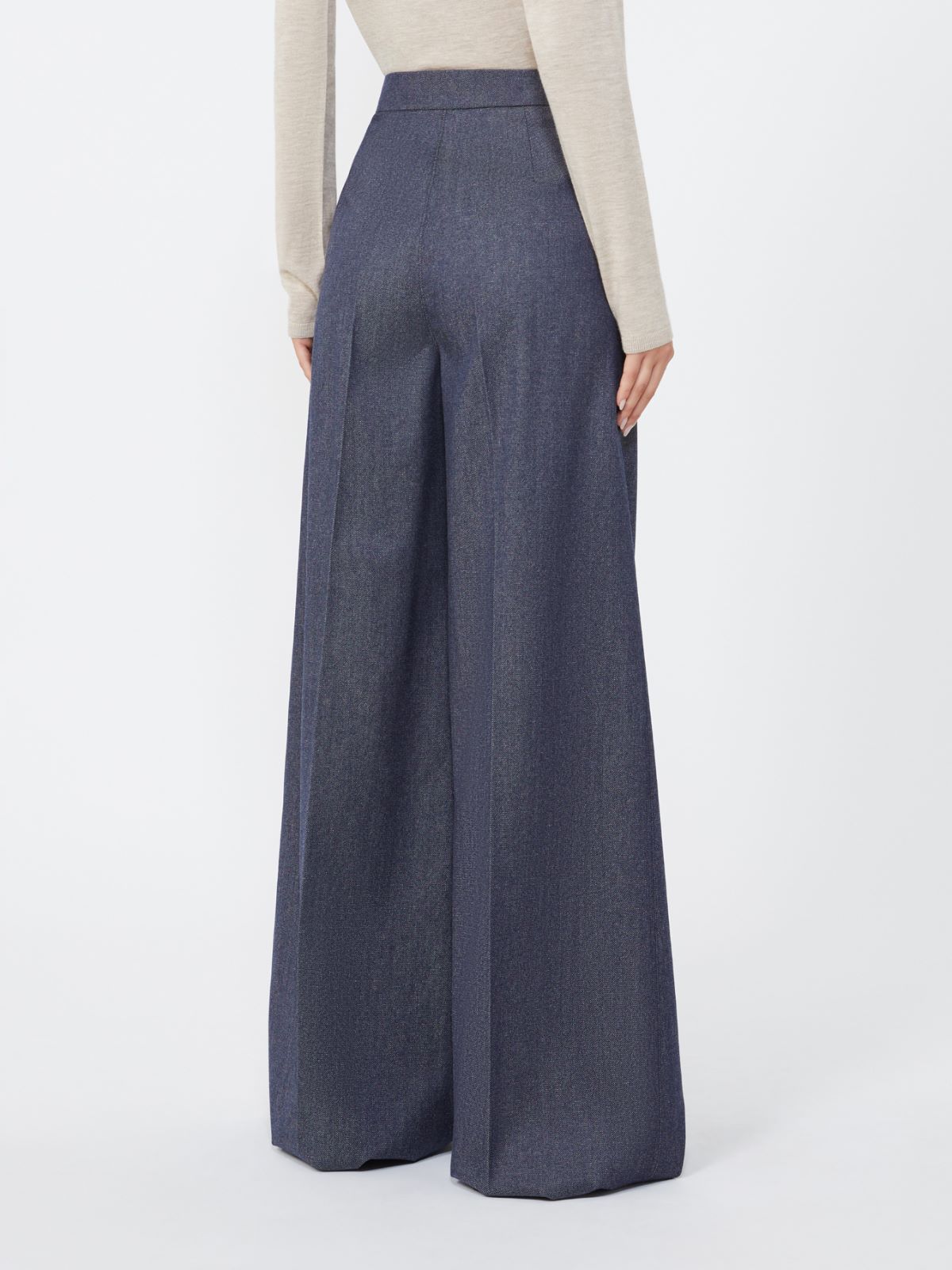 Wool trousers - ULTRAMARINE - Max Mara - 3