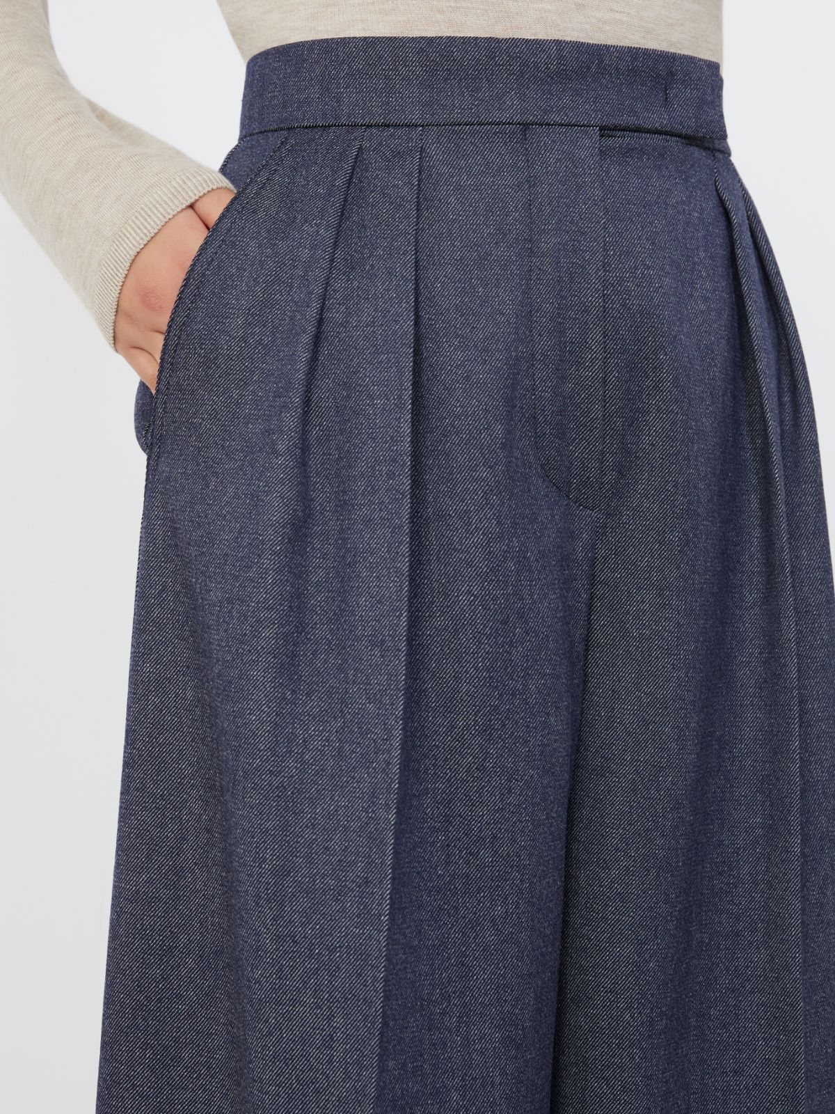 Wool trousers - ULTRAMARINE - Max Mara - 4