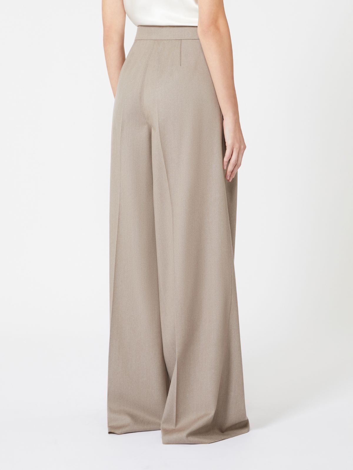 Pantalon en laine - NOISETTE - Max Mara - 3