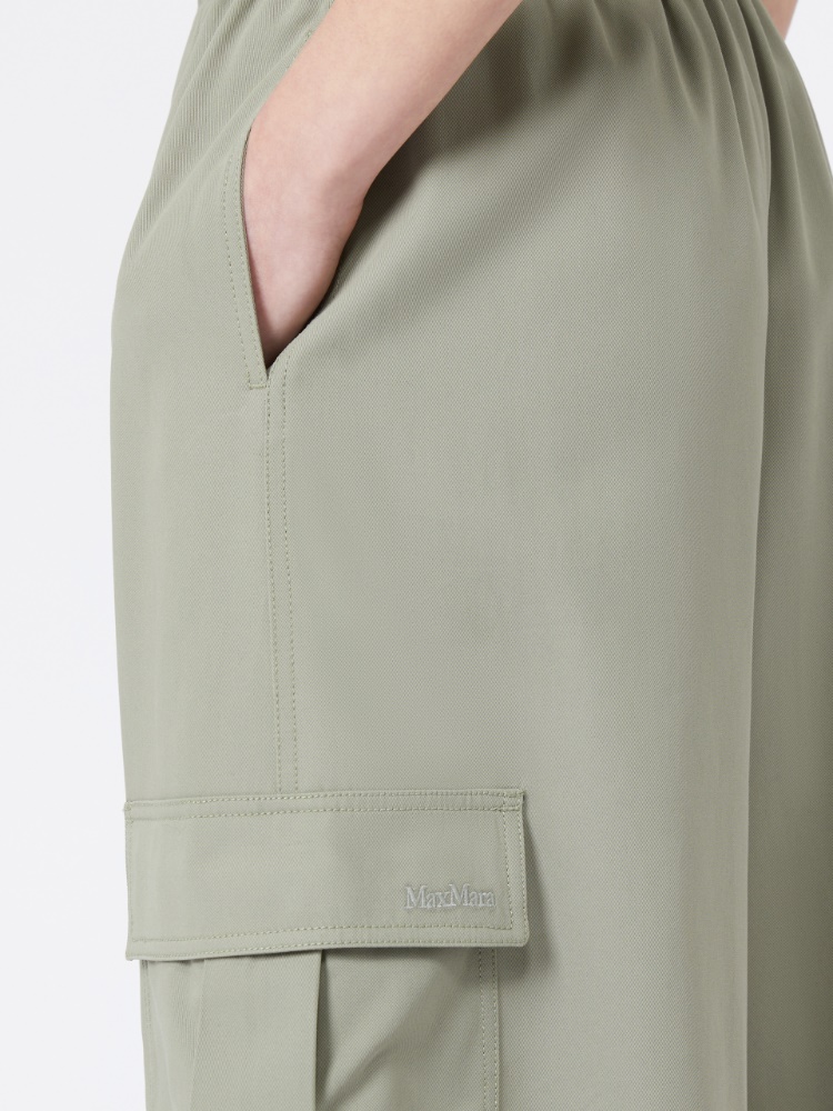 【関税＆送料込み】Max Mara Glauco - Cotton Baggy Trousers Cotton baggy trousers, hazelnut brown | 