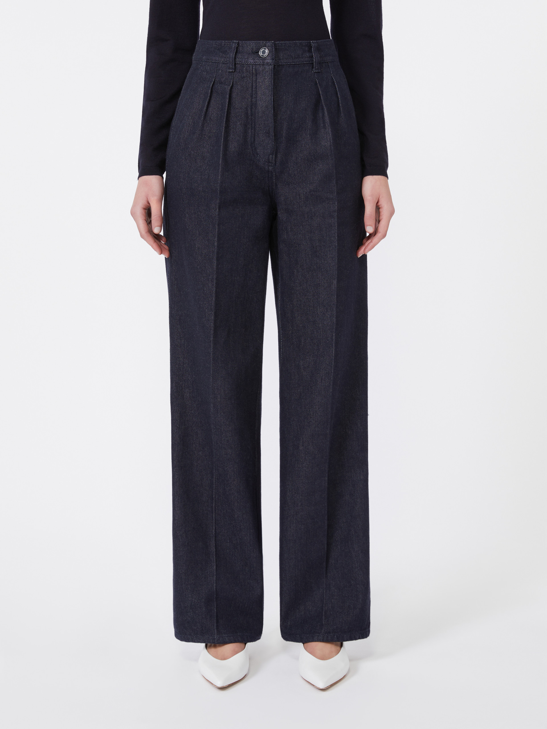 리노 데님 팬츠 - NAVY - Max Mara - 2