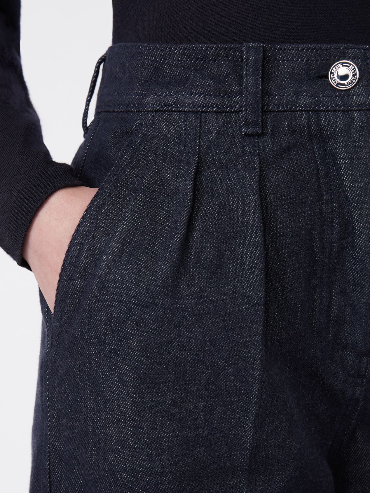 리노 데님 팬츠 - NAVY - Max Mara - 6