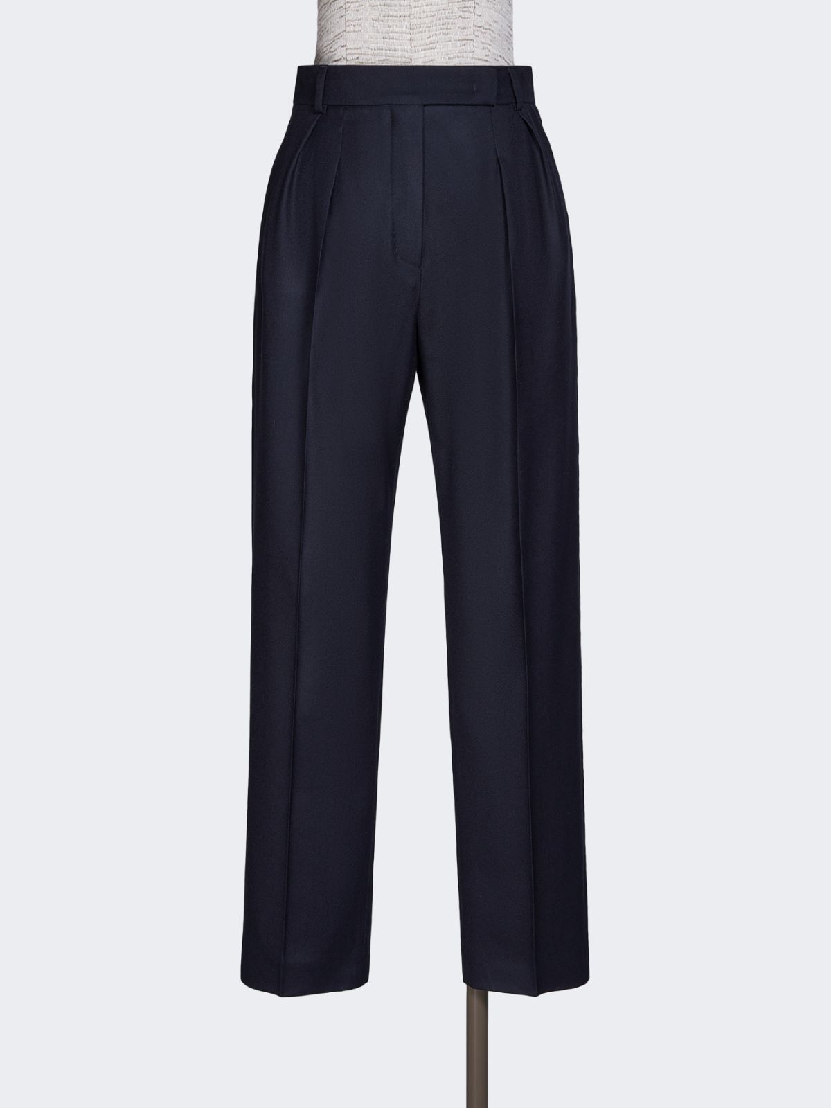 [ネンボ] ピュア ウール フーレ パンツ - ULTRAMARINE - Max Mara - 5