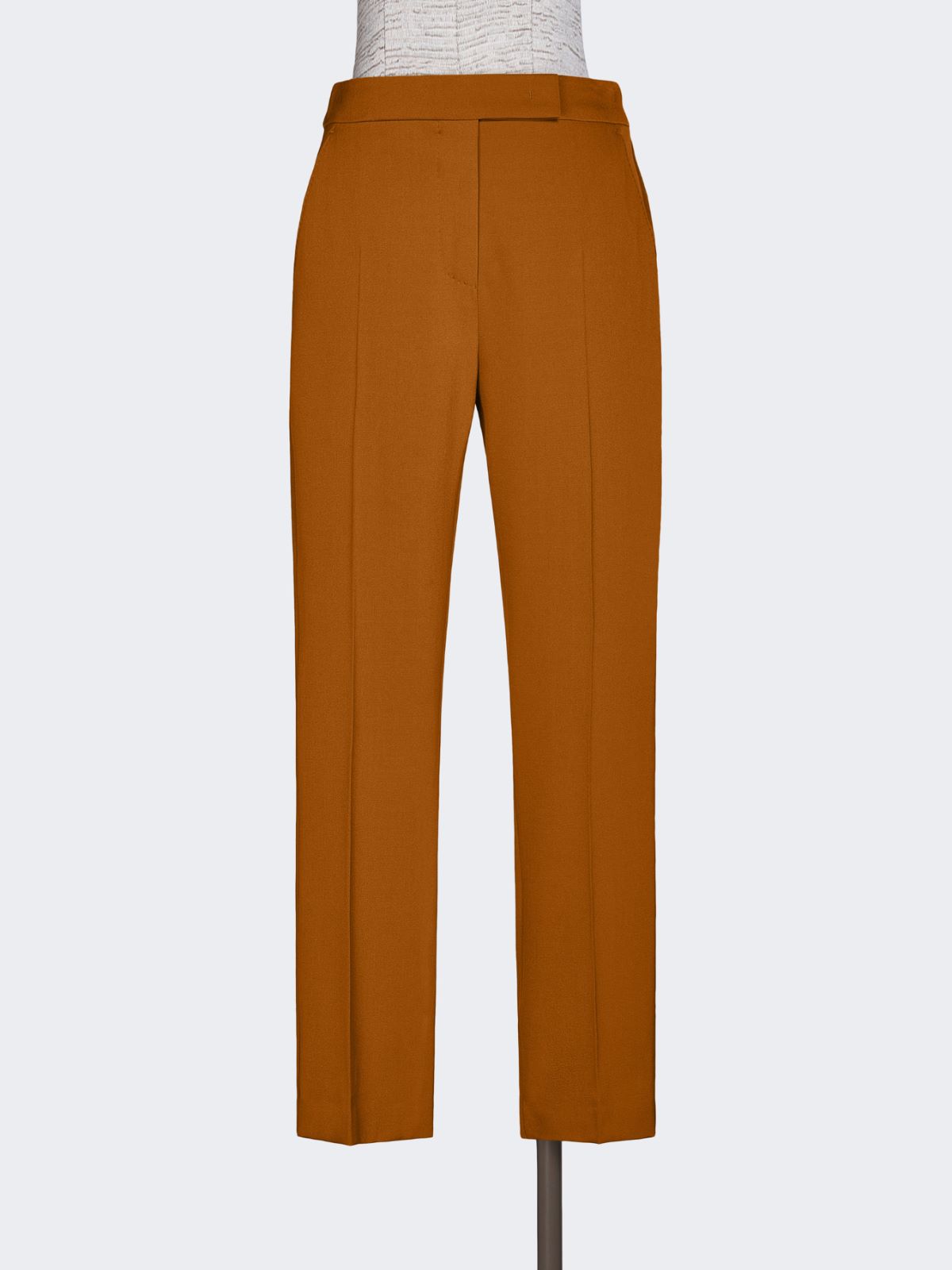 Wool granite trousers - MUSTARD - Max Mara - 8