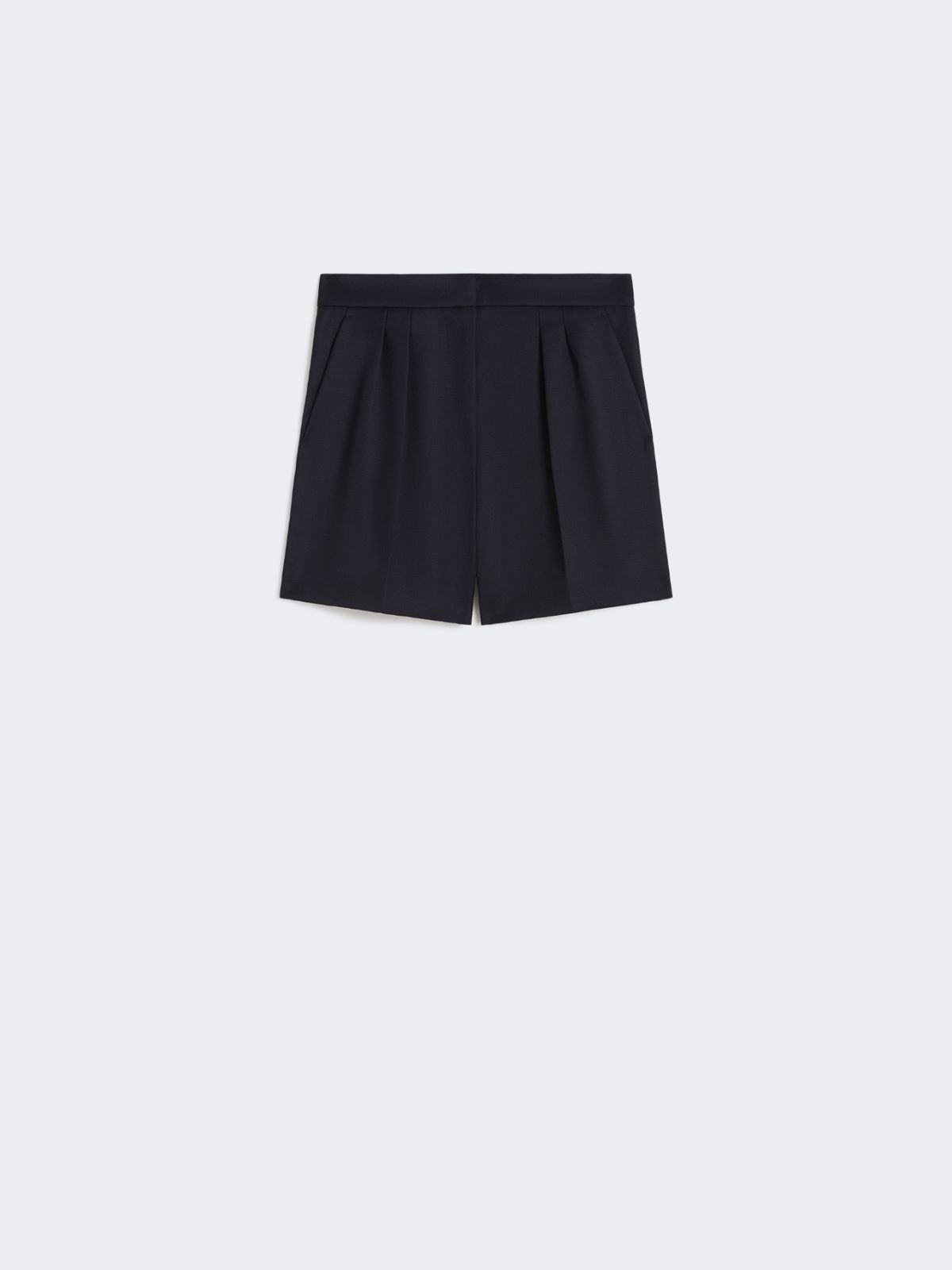 Pantalón corto de lana - AZUL MARINO - Max Mara - 9