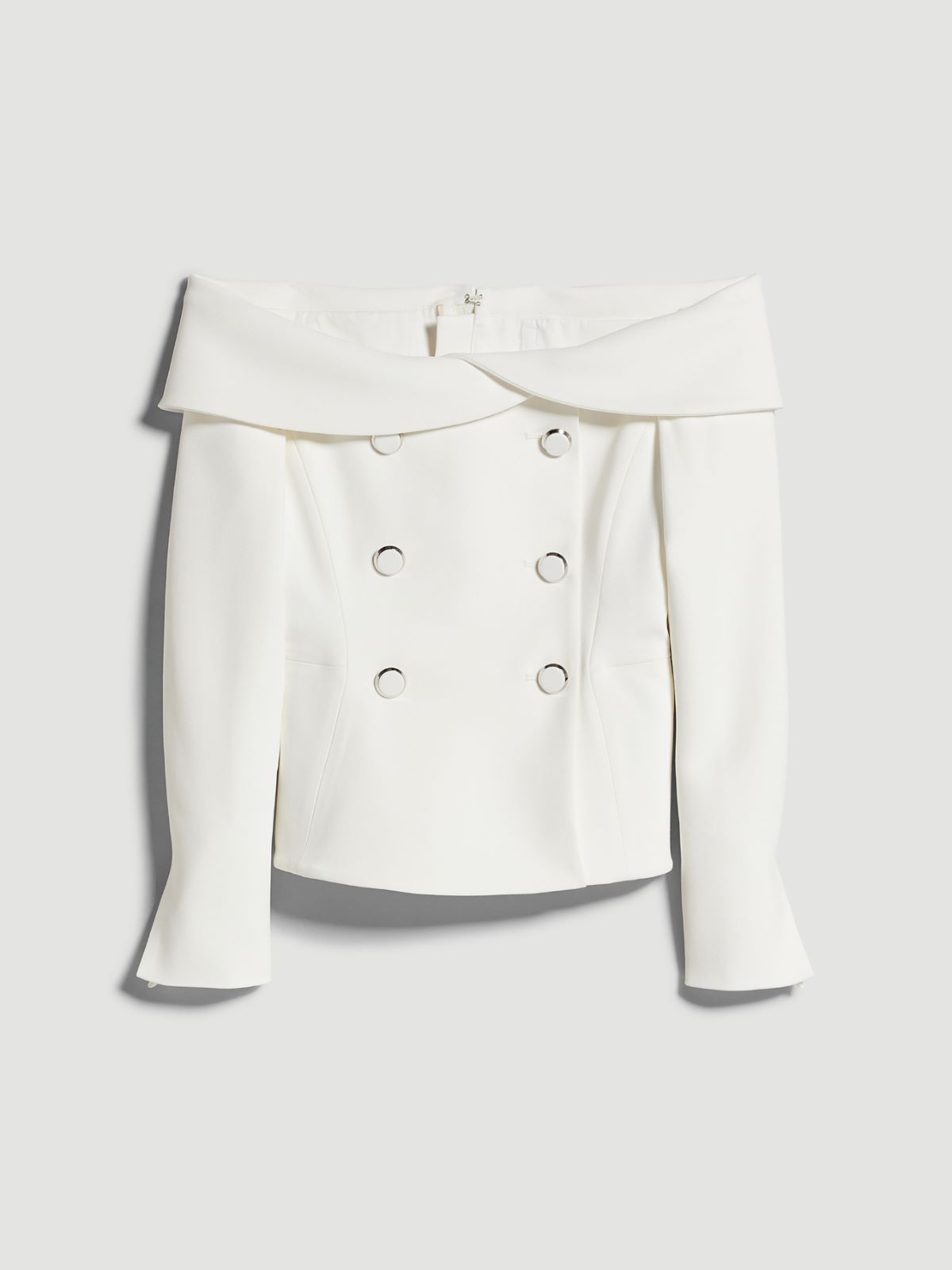 Gorset z tkaniny cady + JEDWABNY - Max Mara