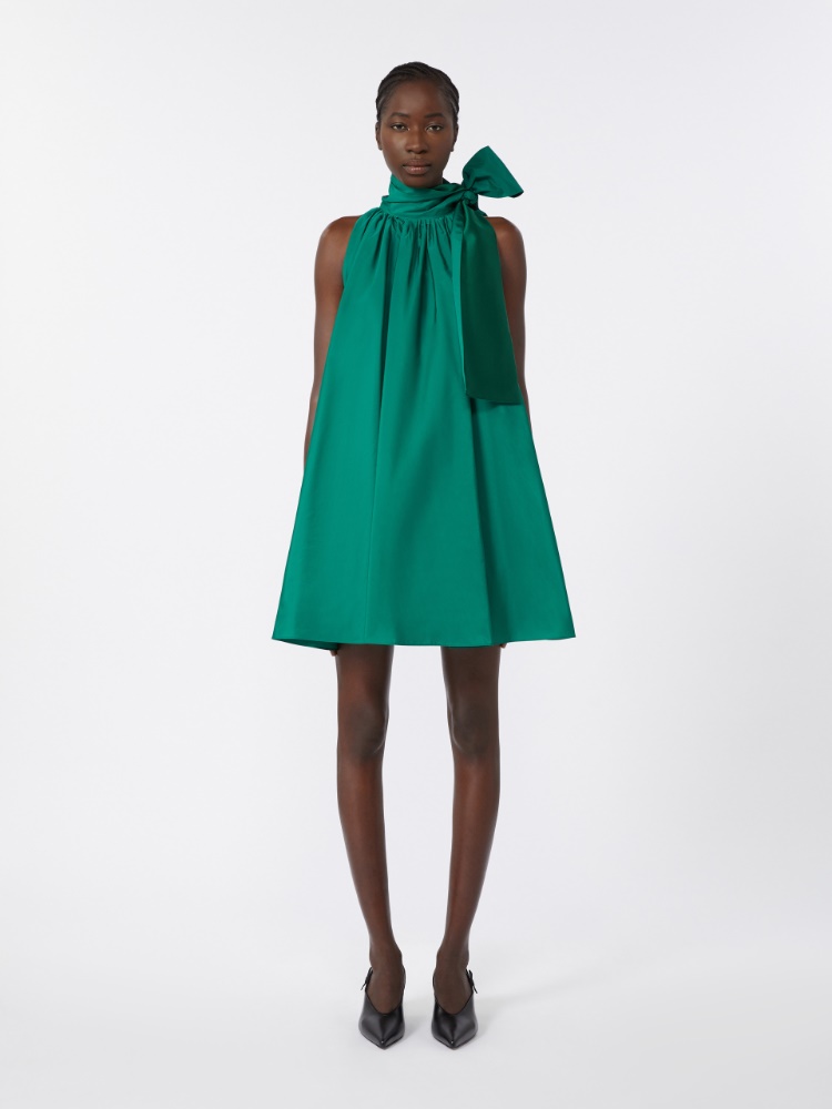 ワンピース Max Mara FW25 Dresses (2521226017 BEBER010) Taffeta dress, emerald |