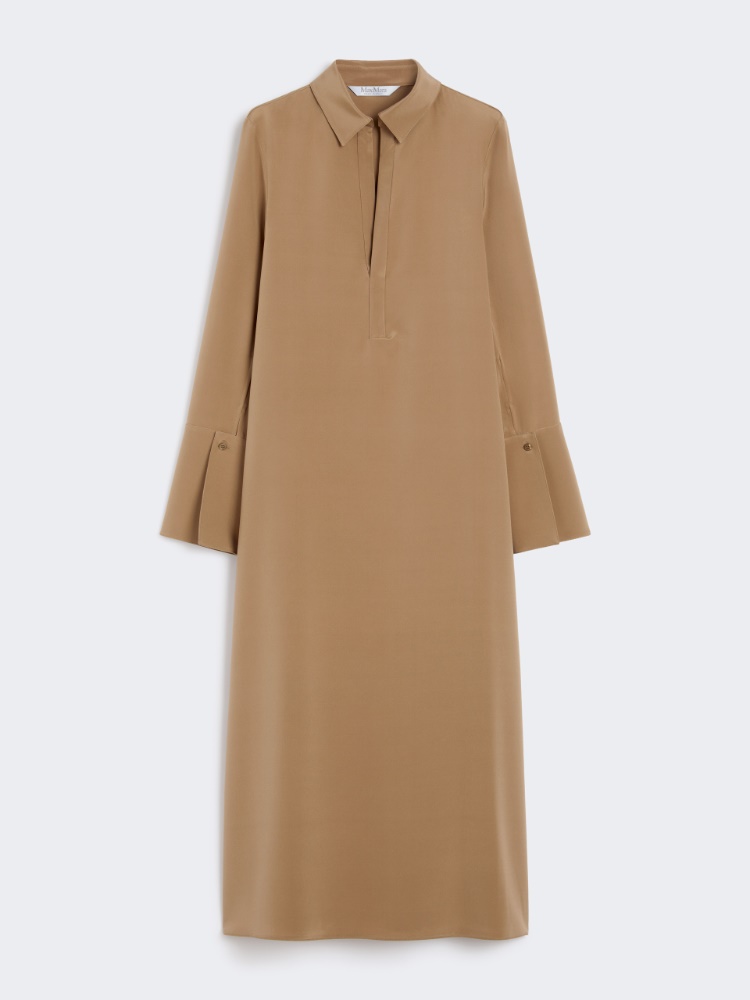 ワンピース Max Mara Cream stretch silk Ossola dress Max Mara Cream Stretch Silk Ossola Dress | italist