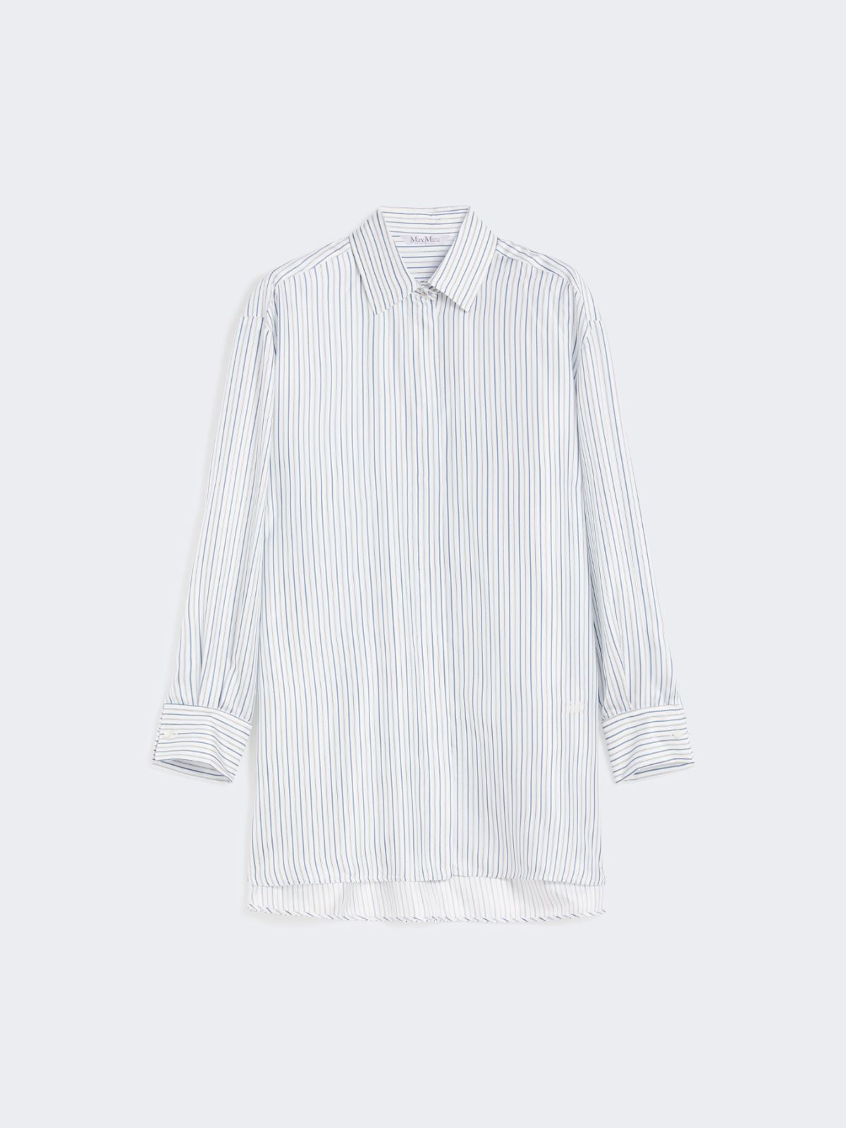 Short, printed-silk shirt dress - SILK - Max Mara - 11