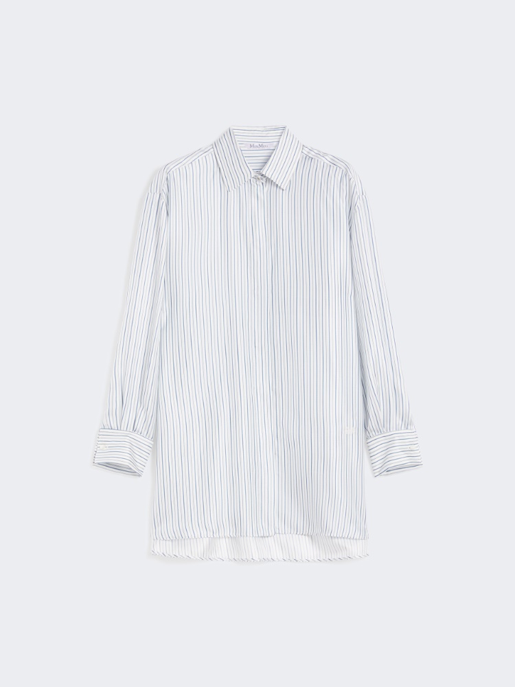 Short, printed-silk shirt dress - SILK - Max Mara