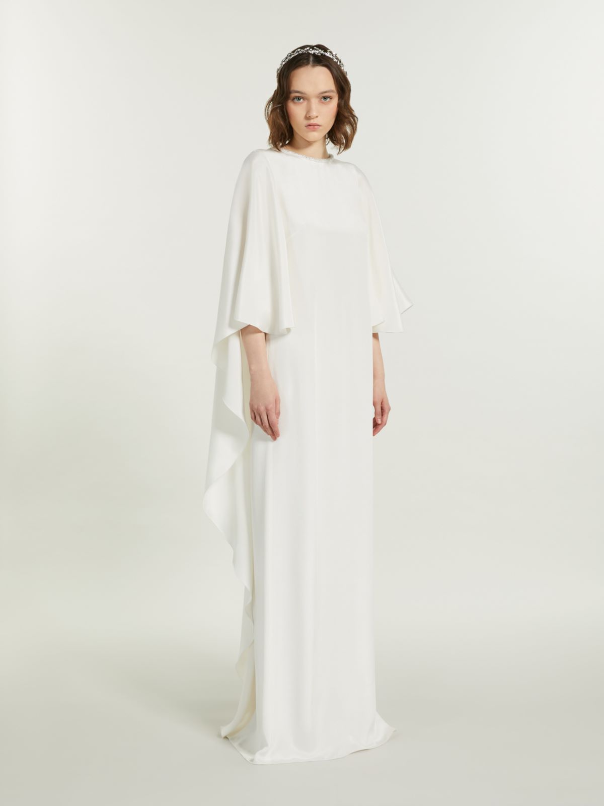 Pure silk crepe de chine dress - SILK - Max Mara - 2