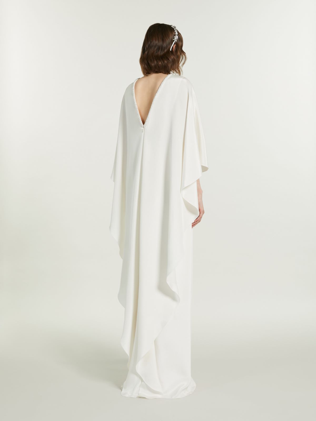 Pure silk crepe de chine dress - SILK - Max Mara - 3