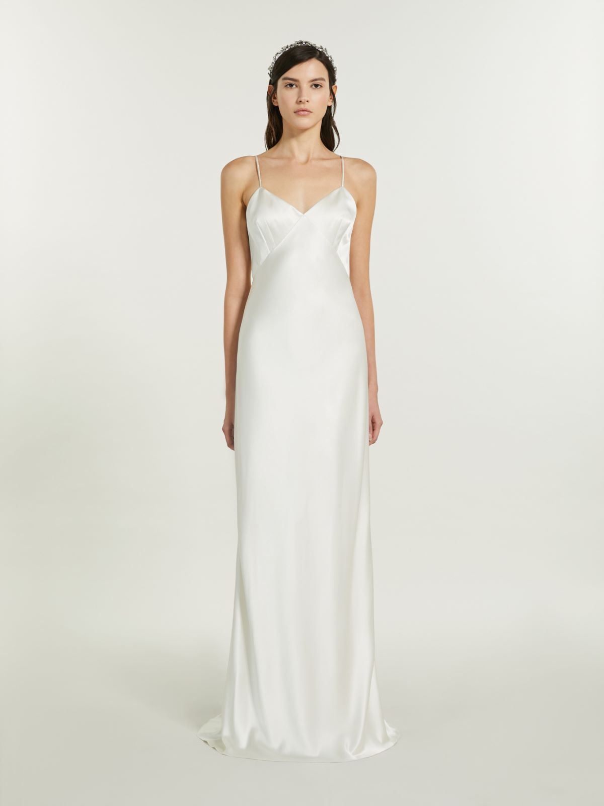 Robe jupon en satin de soie - SOIE - Max Mara - 2