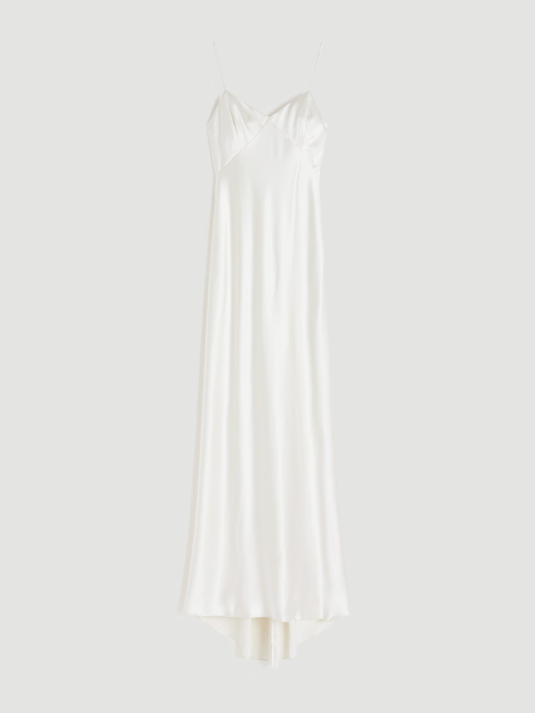 Slip-Kleid aus Seidensatin - SEIDE - Max Mara