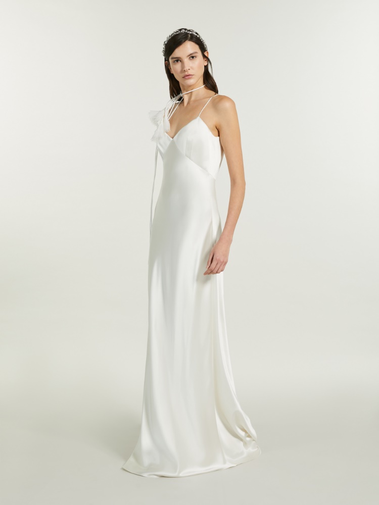 Slip-Kleid aus Seidensatin - SEIDE - Max Mara