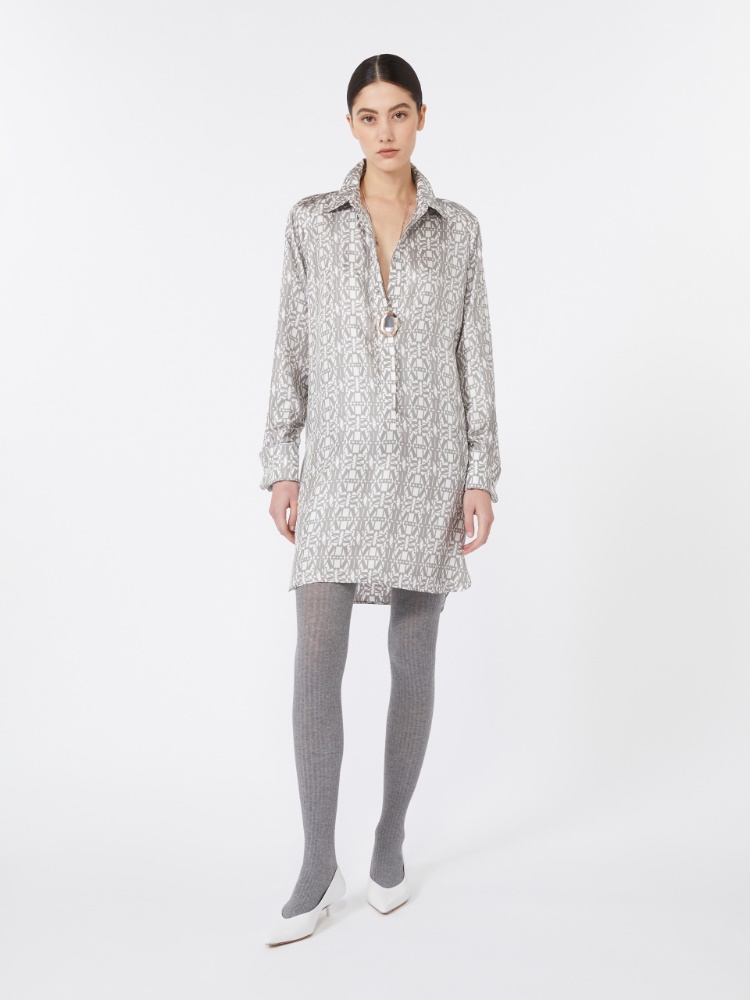 Printed silk shirt dress - SILK - Max Mara