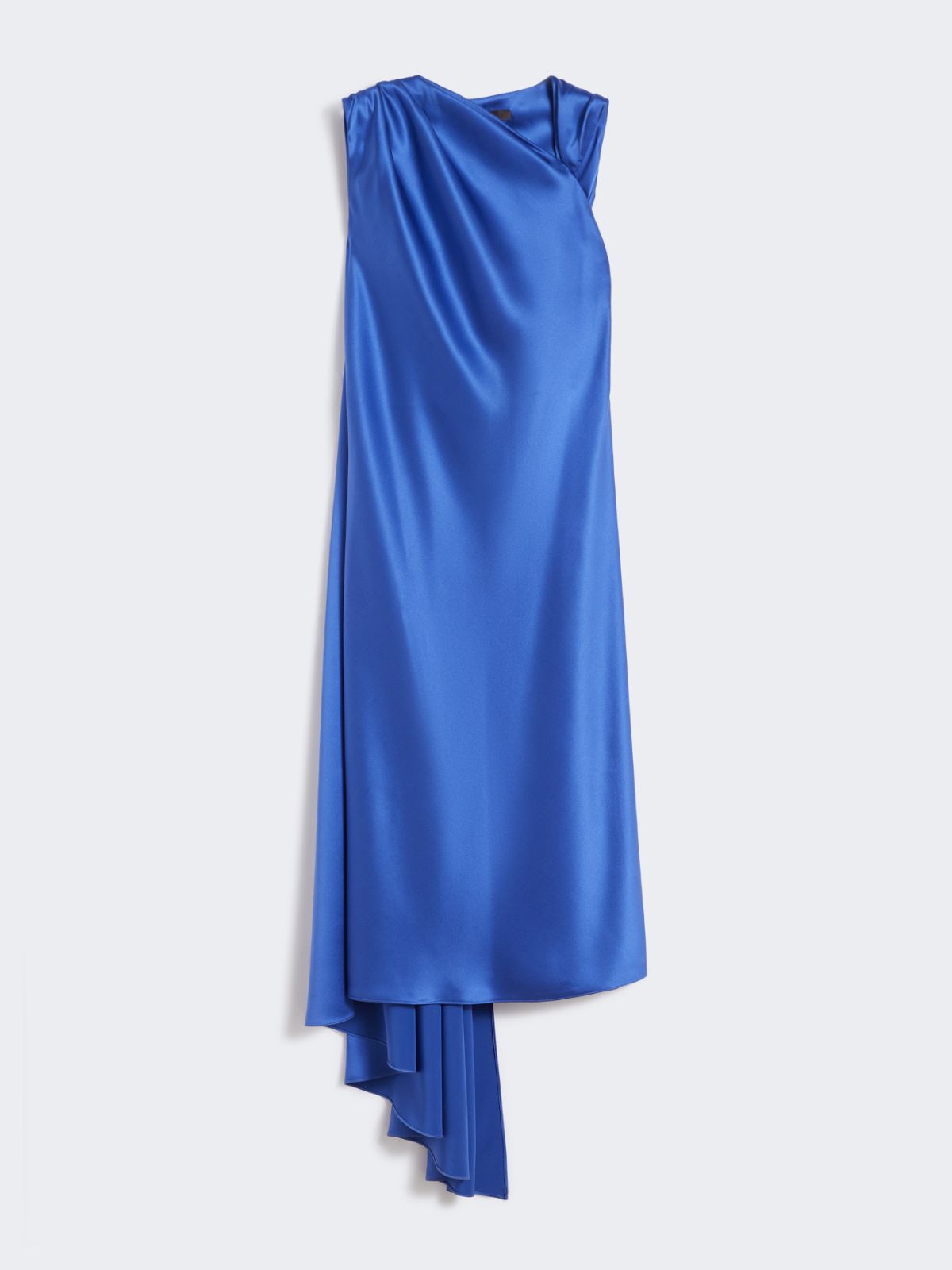 Robe de cocktail en satin de soie - BLEUET - Max Mara - 9