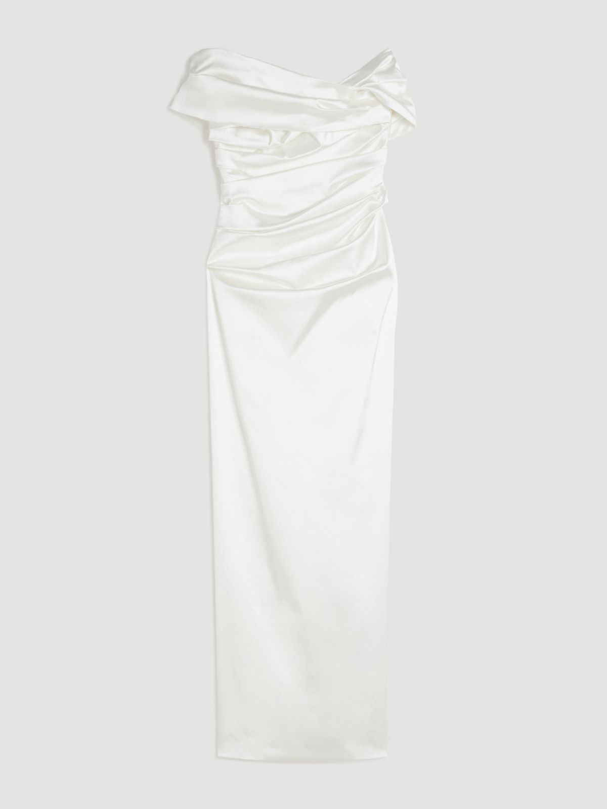 Stretch satin dress - SILK - Max Mara - 9