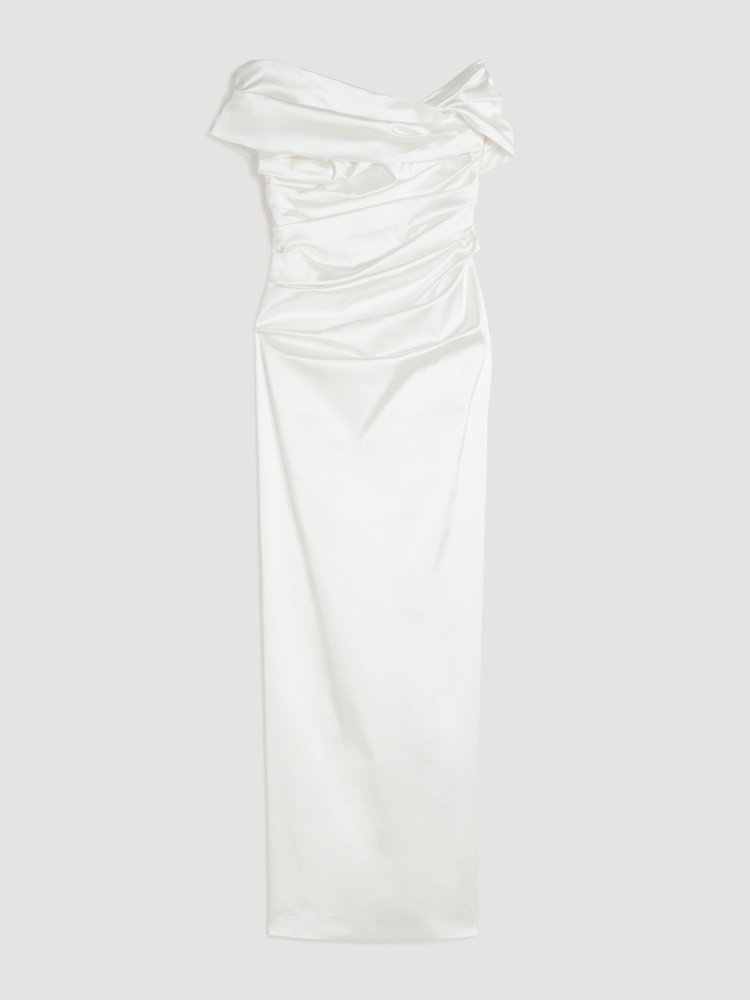 Kleid aus Stretch-Satin - SEIDE - Max Mara