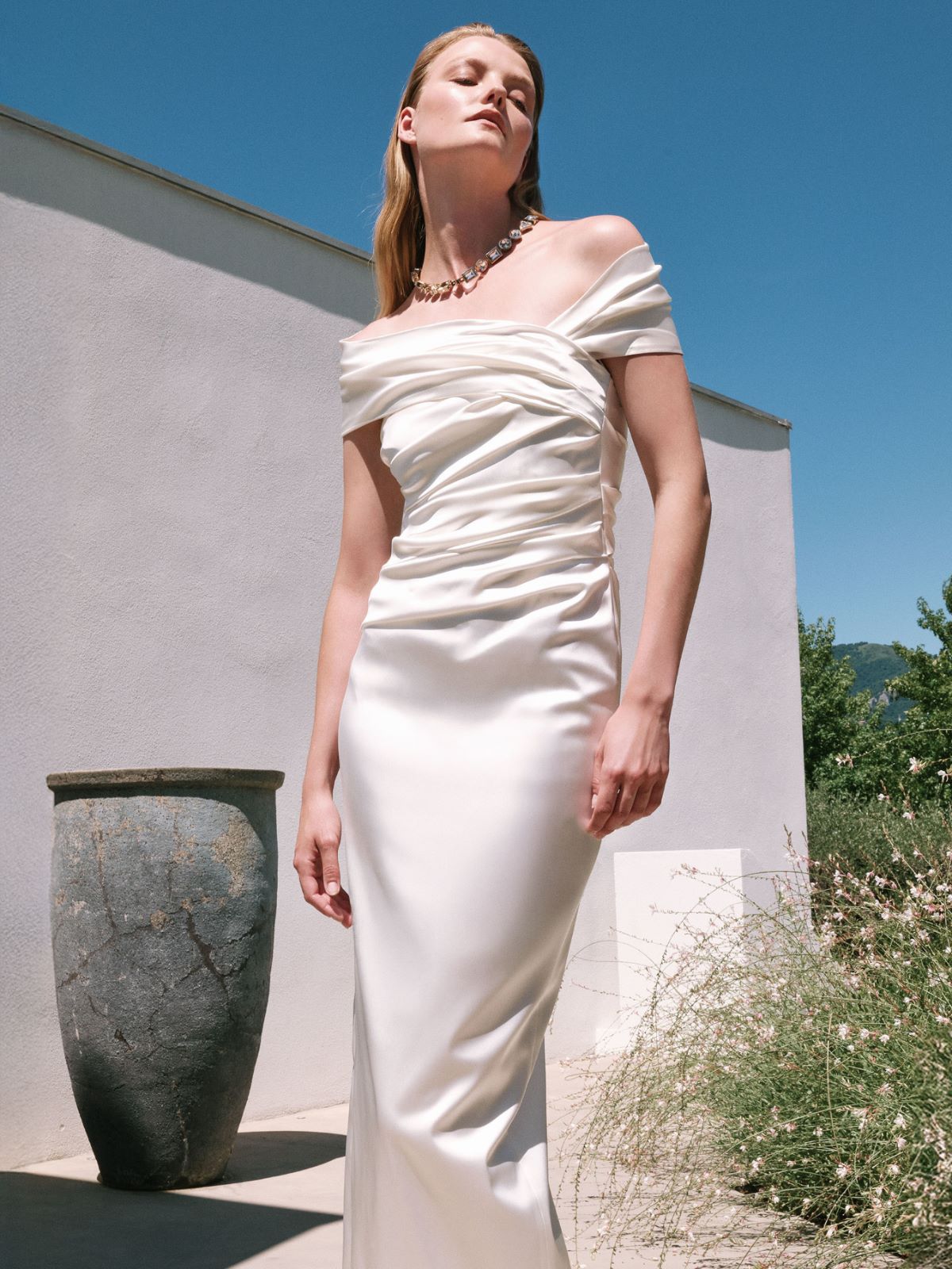 Abito in raso stretch - SETA - Max Mara