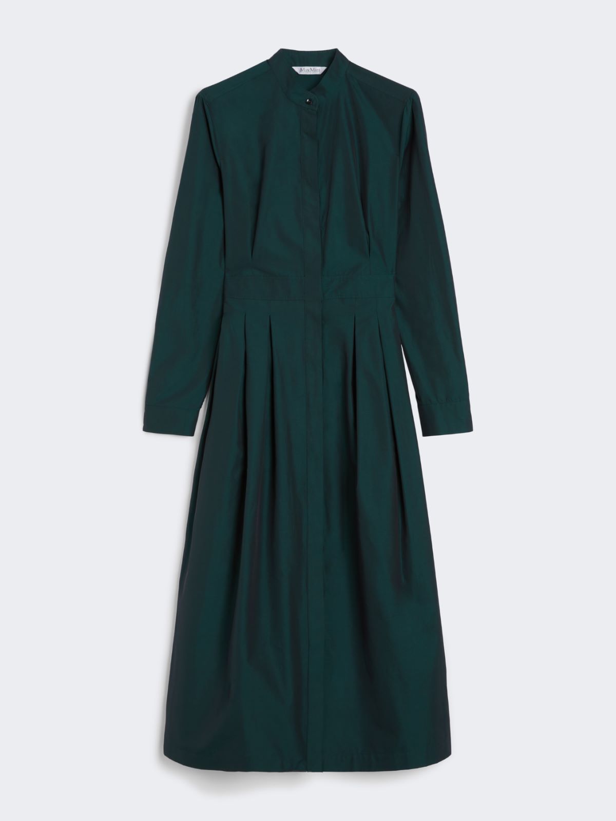 Taffeta shirt dress - DARK GREEN - Max Mara - 8