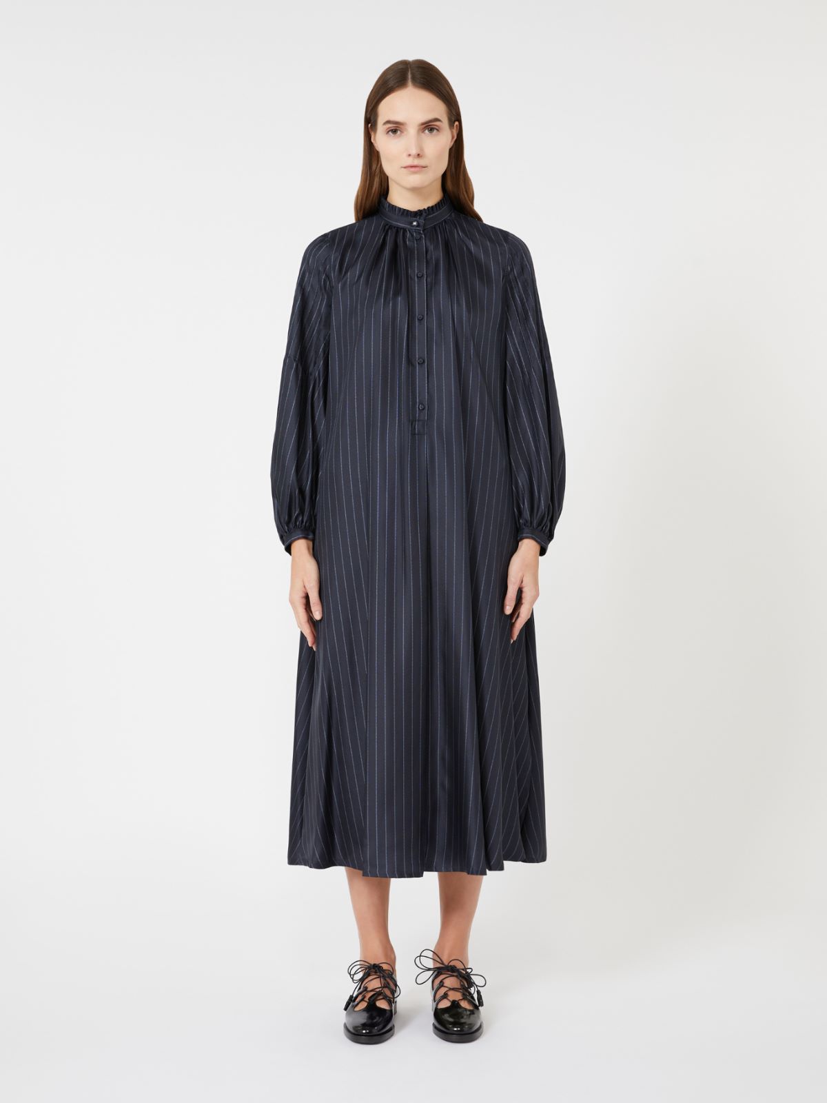 Long silk dress - ULTRAMARINE - Max Mara - 2