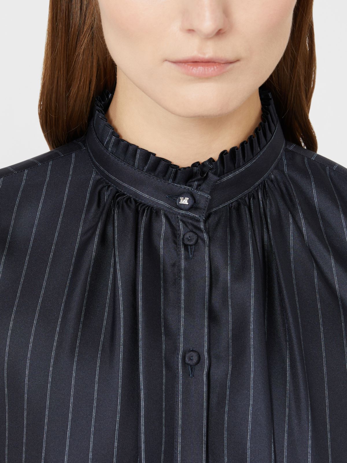 Long silk dress - ULTRAMARINE - Max Mara - 4