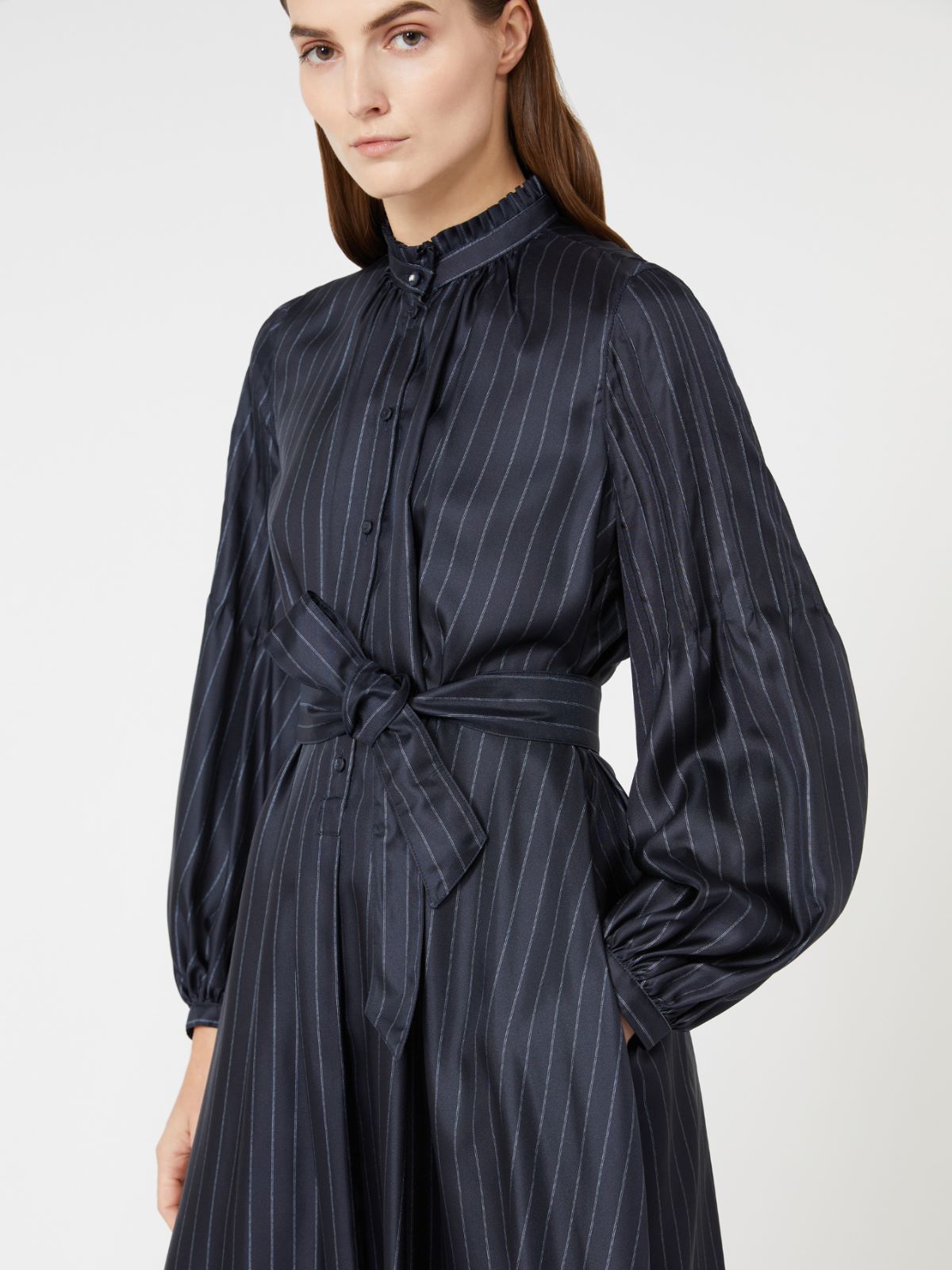 Long silk dress - ULTRAMARINE - Max Mara - 5