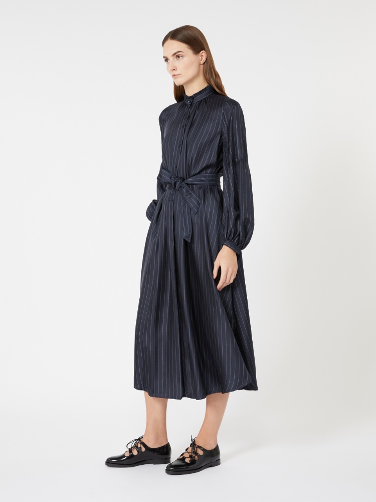 Long silk dress - ULTRAMARINE - Max Mara