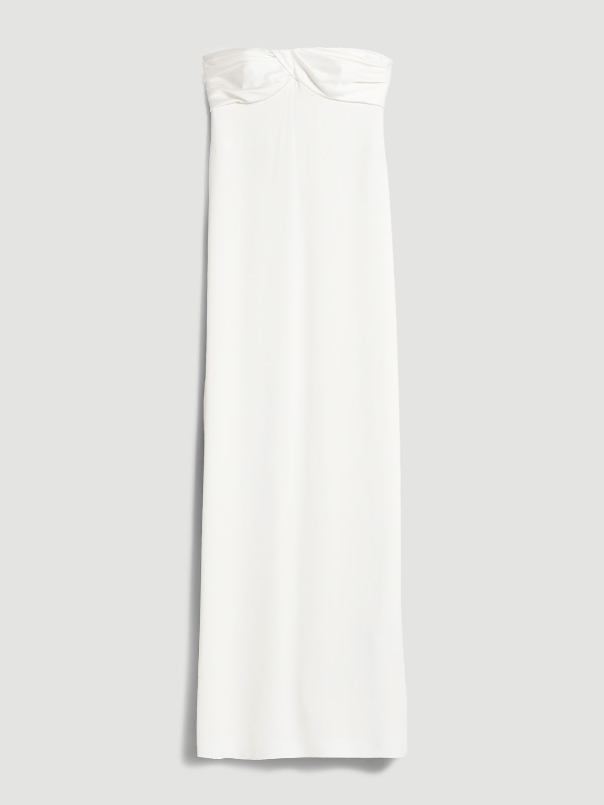 Envers satin bustier dress - WHITE - Max Mara