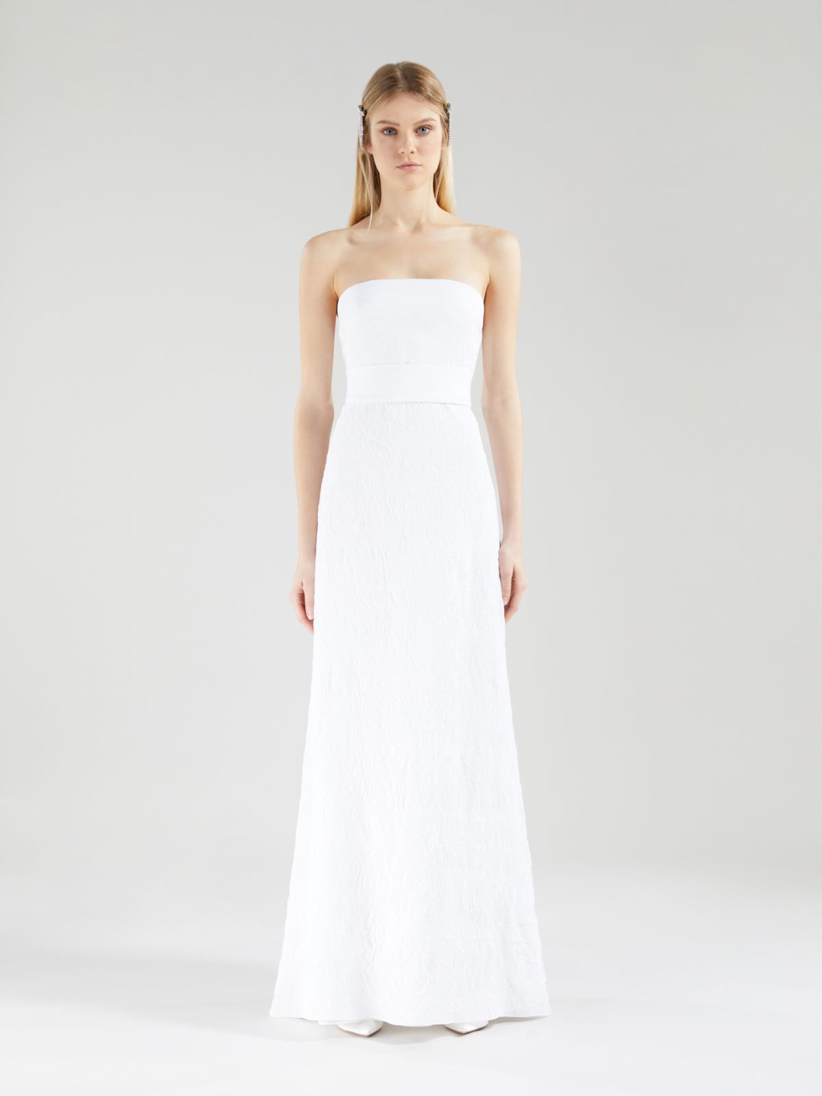 Taffeta bustier dress - WHITE - Max Mara - 10