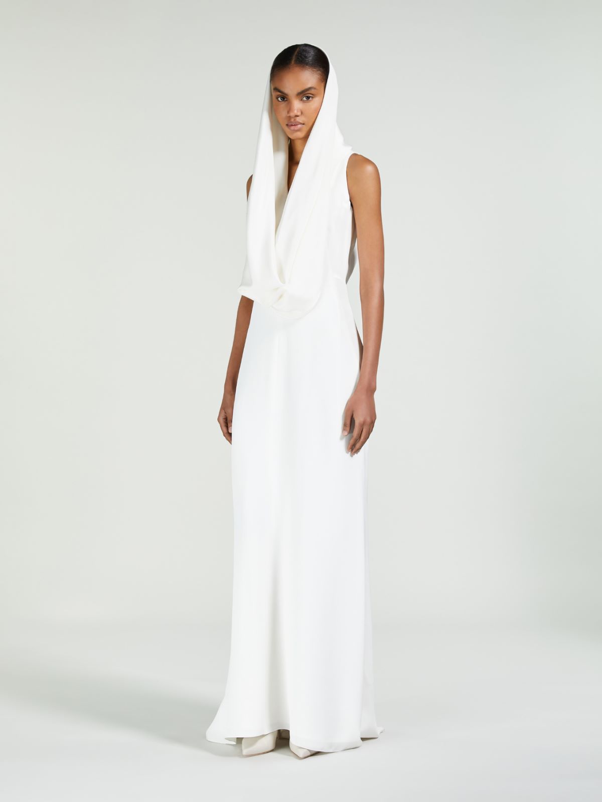 Silk crêpe de Chine dress - SILK - Max Mara - 10