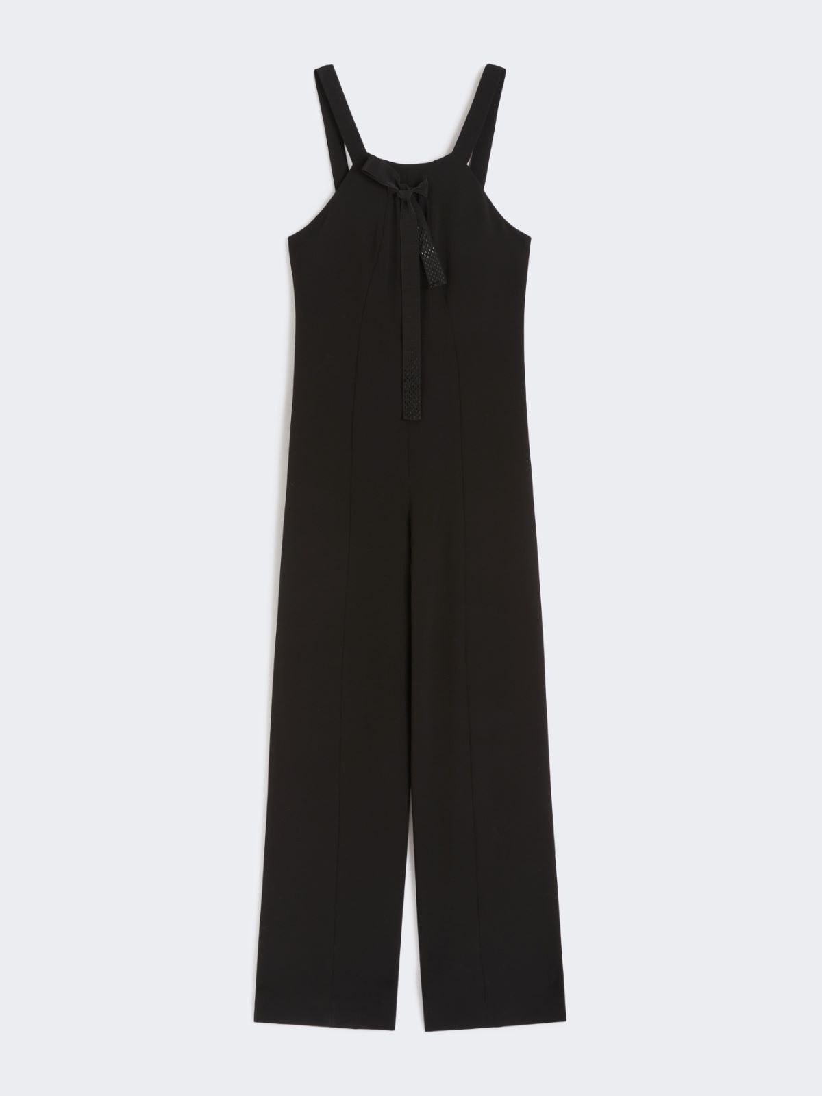 Cady dungaree jumpsuit - BLACK - Max Mara - 10