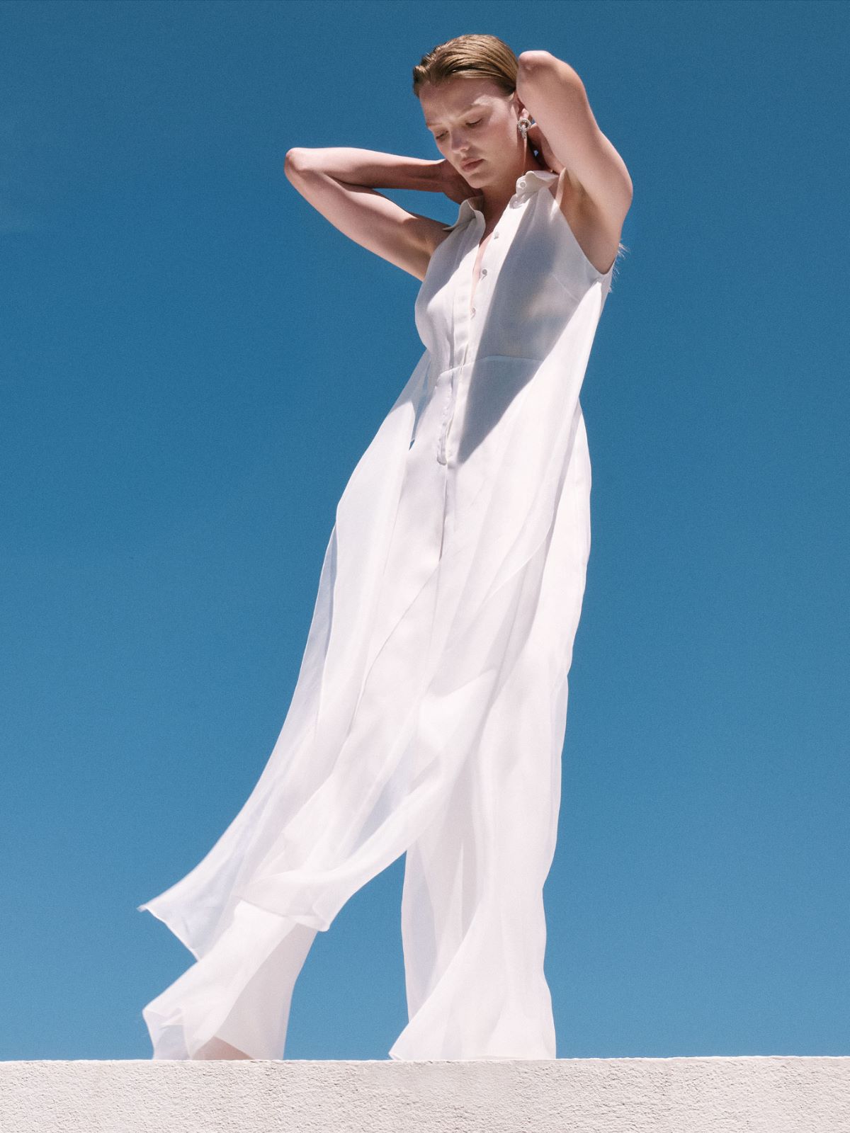 Tuta in organza di seta - SETA - Max Mara