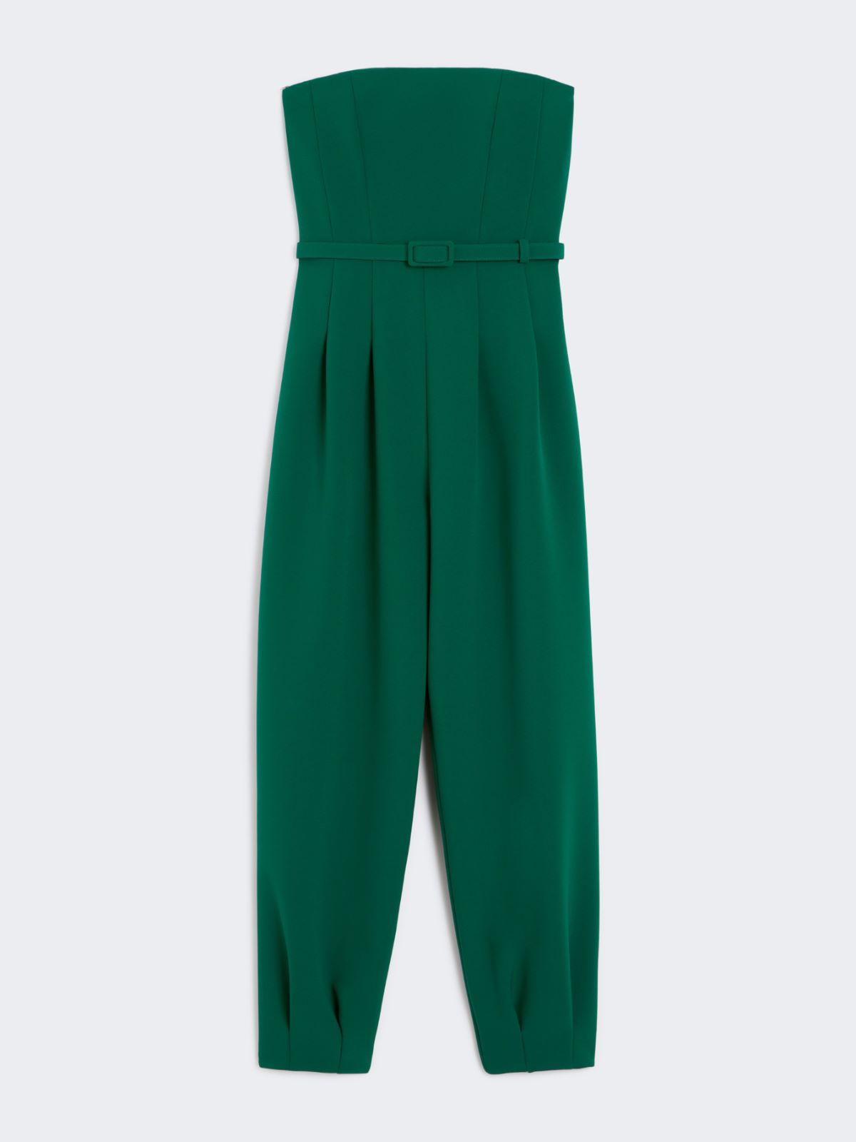 Bonded sable jumpsuit - EMERALD - Max Mara - 9