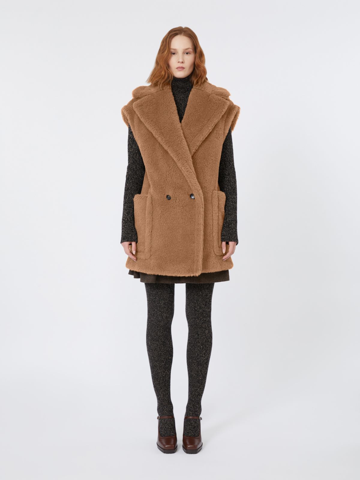 [ブレダ] テディベア ジレ THE CAMEL, timeless限定 - CAMEL - Max Mara - 4