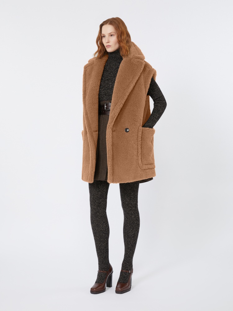 [ブレダ] テディベア ジレ THE CAMEL, timeless限定 - CAMEL - Max Mara