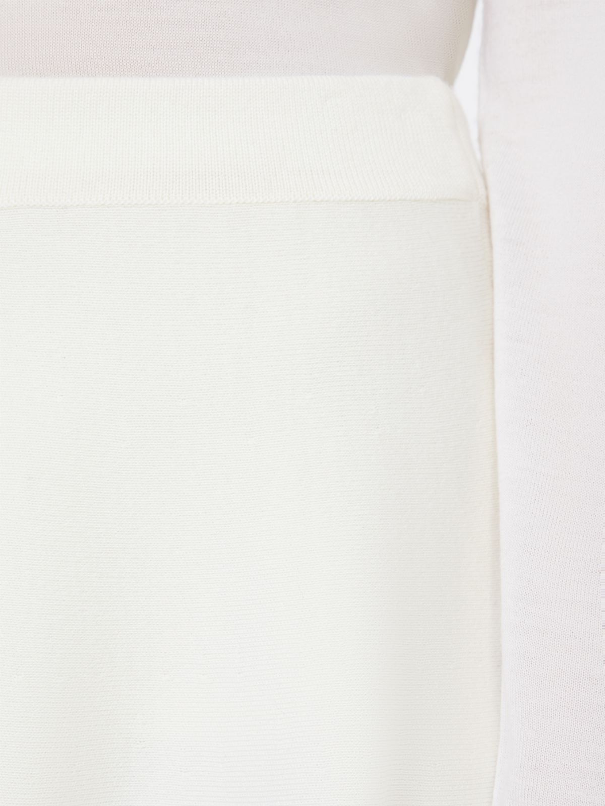 Cotton and viscose crêpe miniskirt - SILK - Max Mara - 4