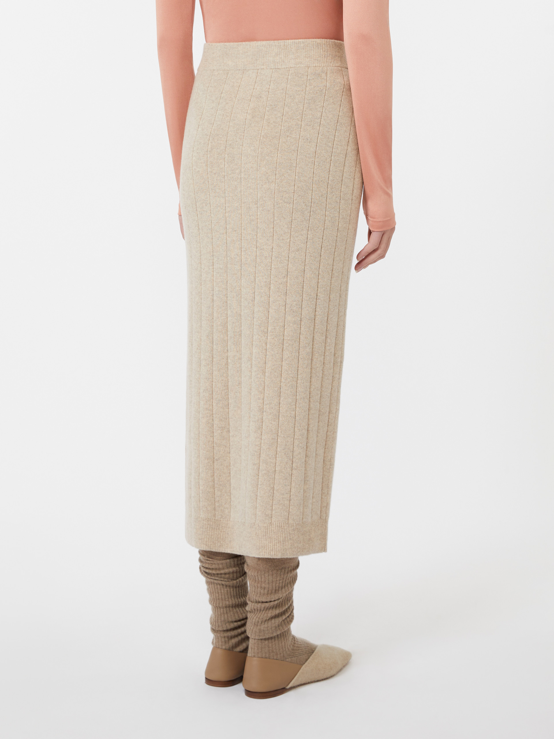 산테 캐시미어 스커트 - BEIGE - Max Mara - 3