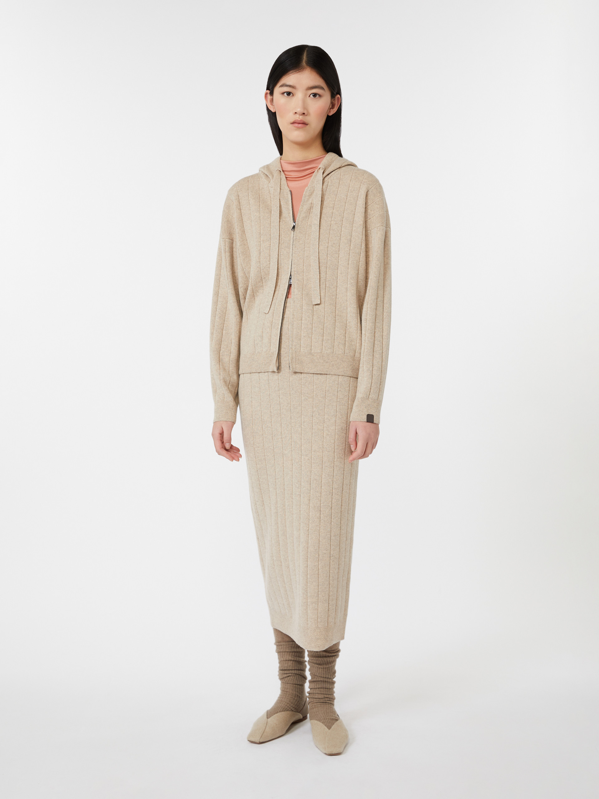 산테 캐시미어 스커트 - BEIGE - Max Mara