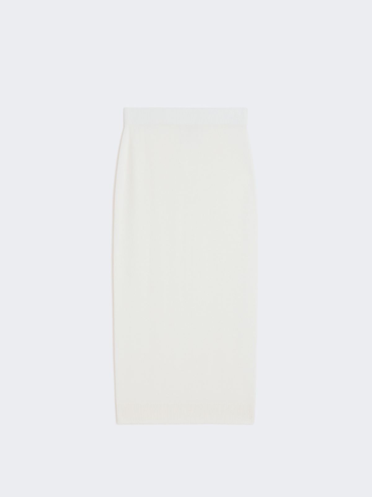 Cashmere yarn skirt - WHITE - Max Mara - 8