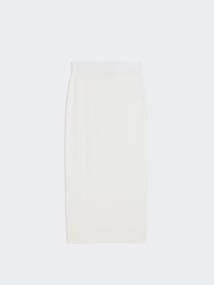 Falda de hilado de cachemira - BLANCO - Max Mara