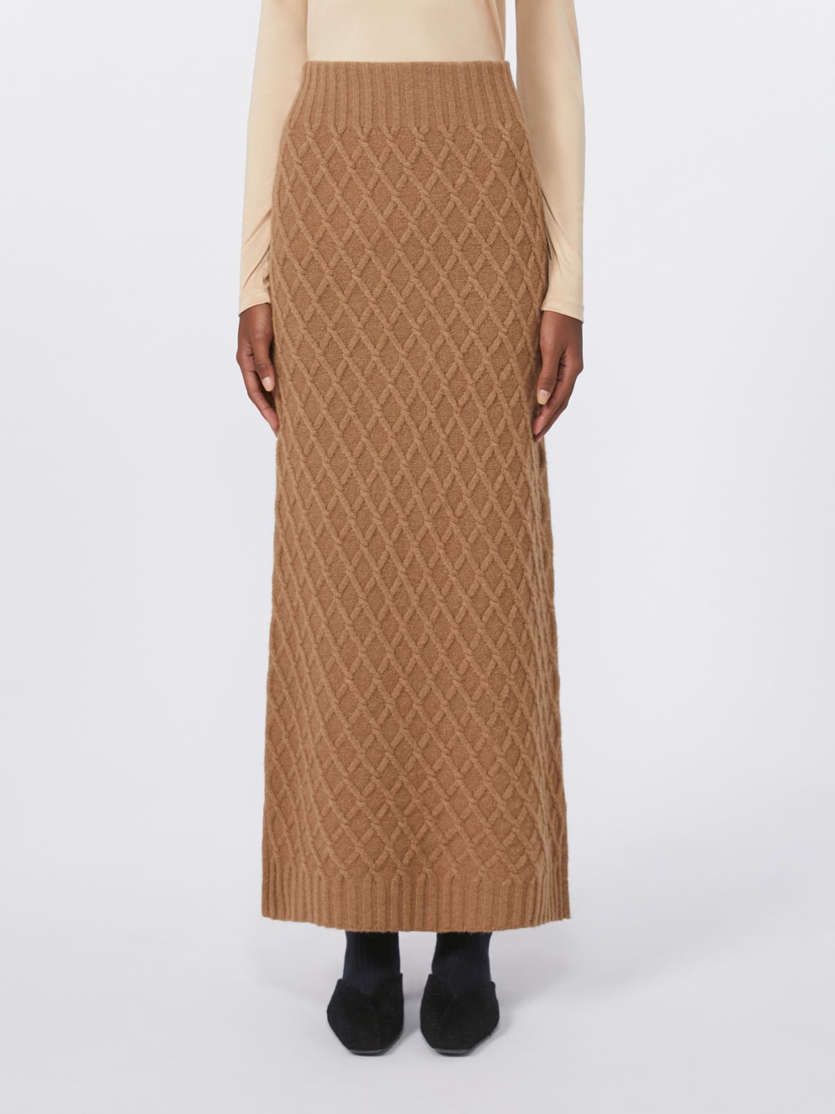 Camel yarn skirt - CAMEL - Max Mara - 2