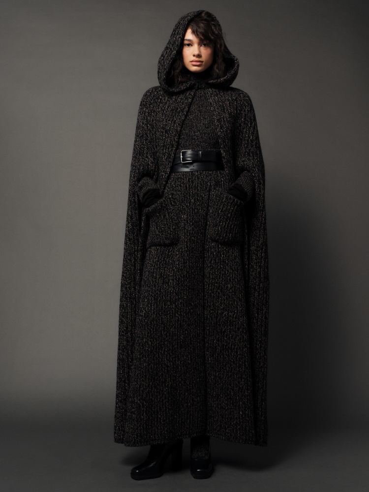 Ribbed wool and cashmere flared skirt + CAMEL - Max Mara