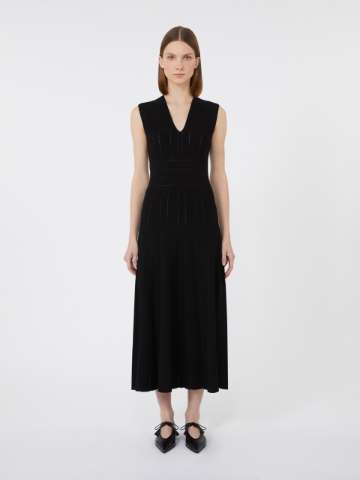 Female dresses black viscose | Max Mara