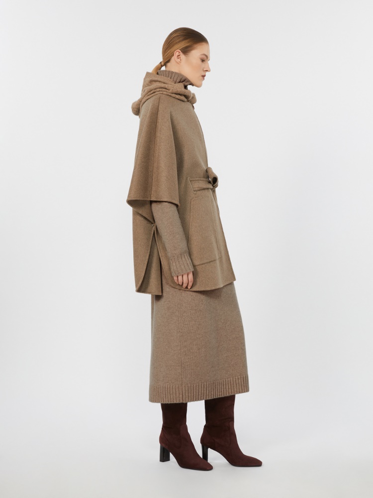 Kleid mit Rollkragen aus Kaschmir - KAMEL - Max Mara - 2